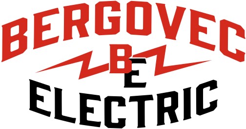 Bergovec Electric logo (red and black)